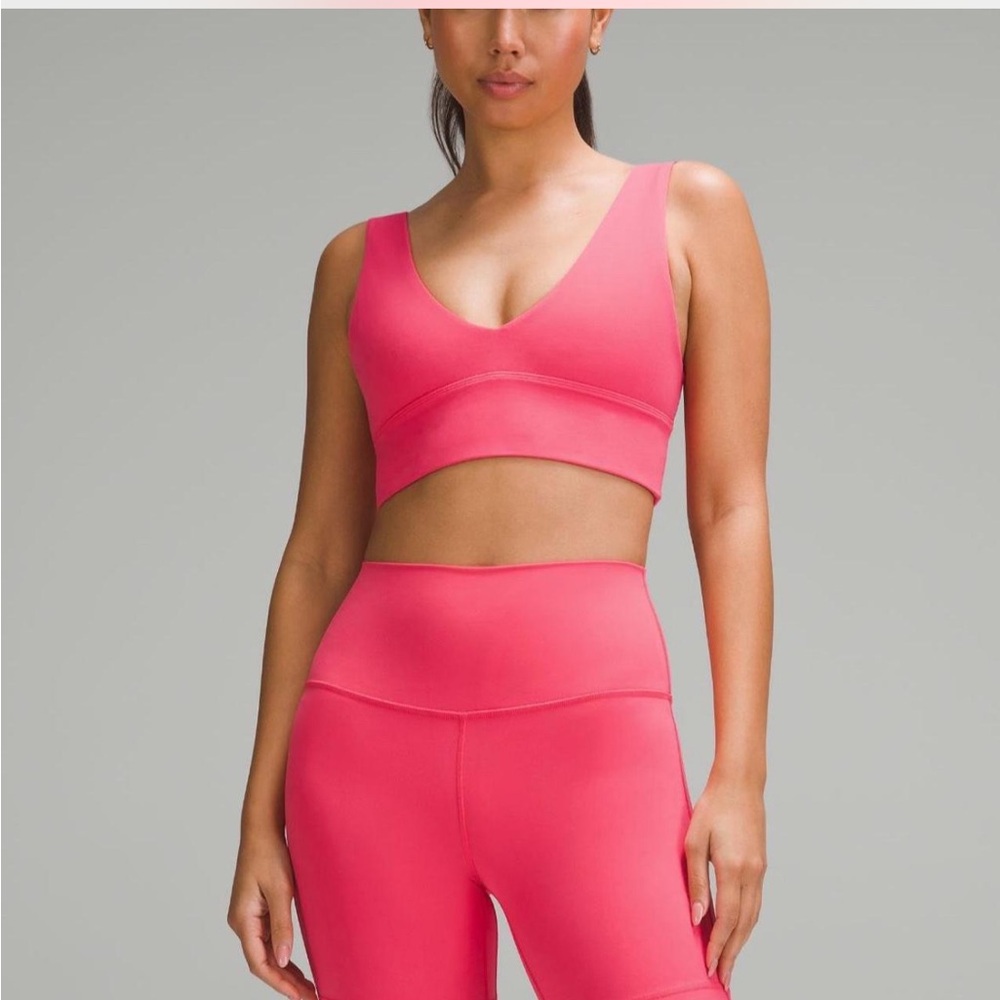 Lululemon sports bra, worn lightly. Fits like S/M